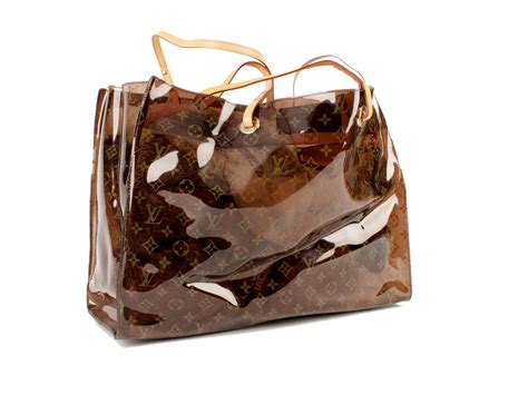 louis vuitton plastic beach bag